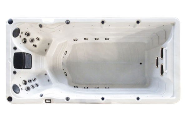 Stealth Swim Spa inside view